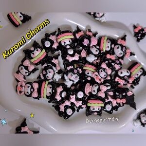 Kuromi Sanrio Charms •  Hello Kitty & Friends • DIY Charms